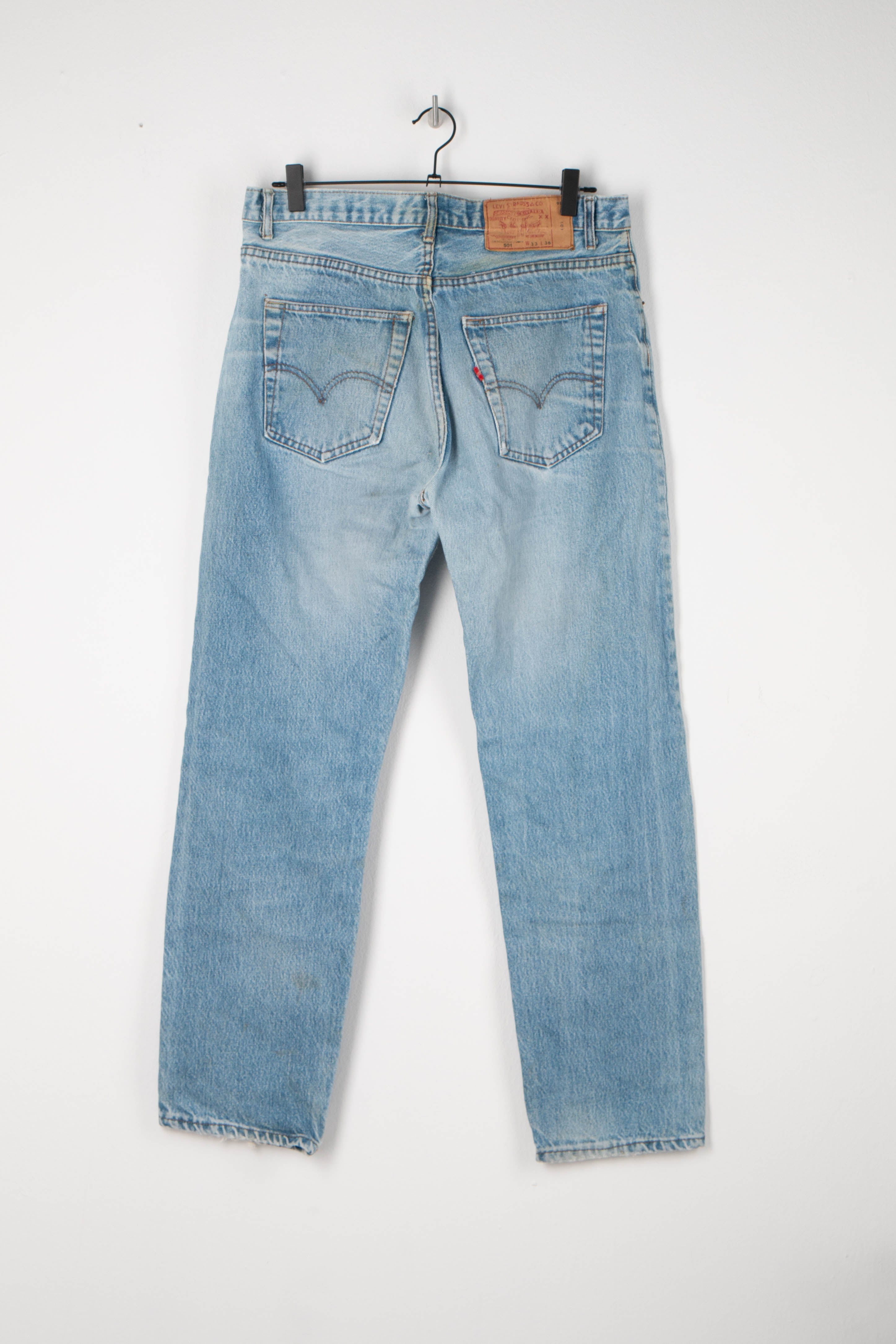 LEVIS 501 W33/L36 – WET DOG Denim