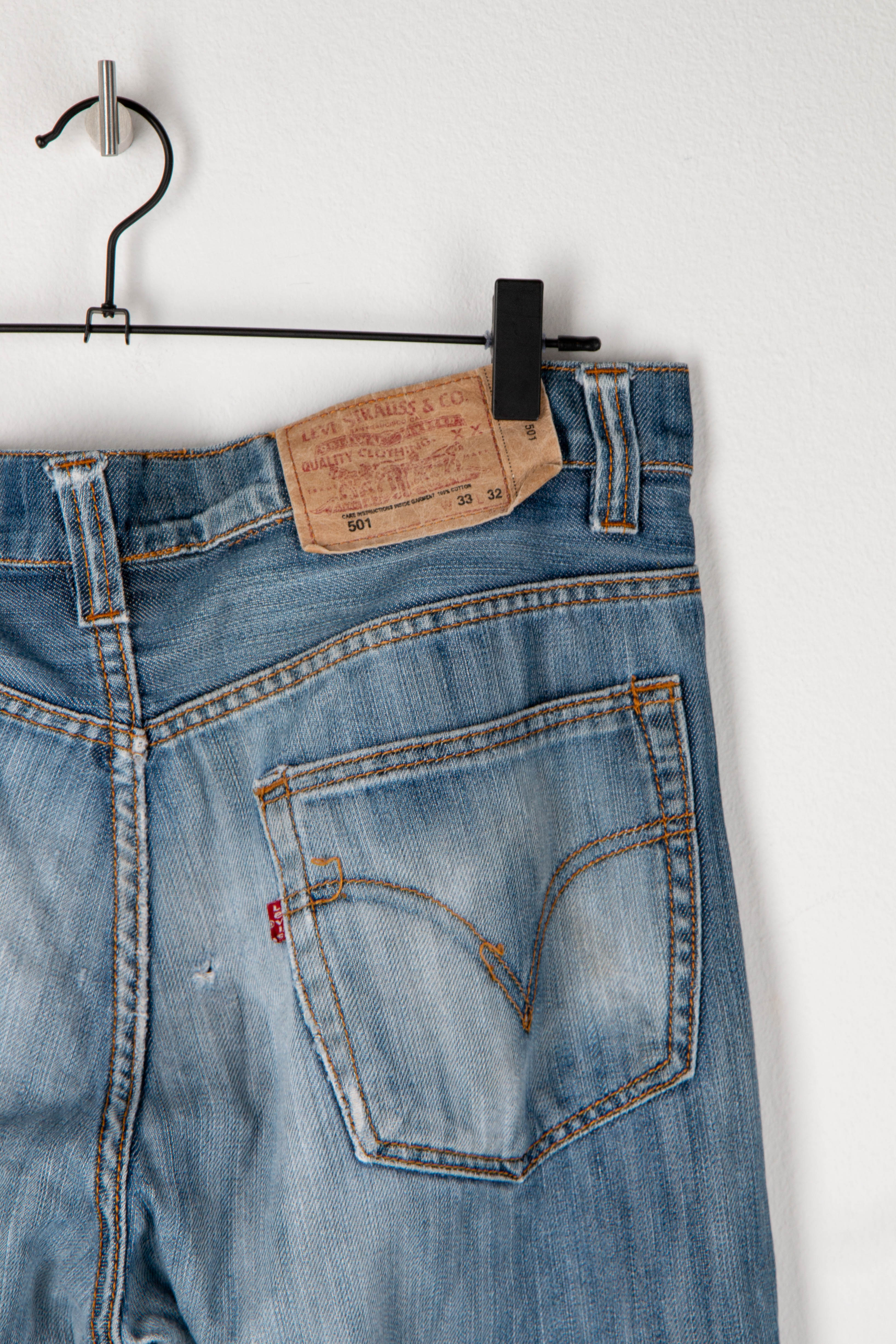 LEVIS 501 W33/L32 – WET DOG Denim